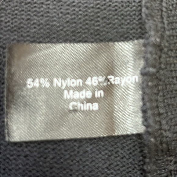 Lane Bryant Knit Top Blouse Sz 18-20 Black Pullover V-Neck Crossover Nice! - Picture 9 of 11